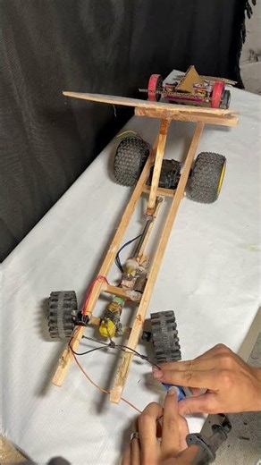 DIY RC Cardboard Race Car and Launchpad