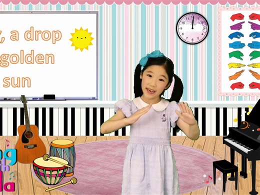 Do Re Mi from The Sound of Music with Solfege Hand Signs and Lyrics