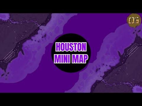 Houston Minimap With Postals - Minimap Custom FiveM NEW!!