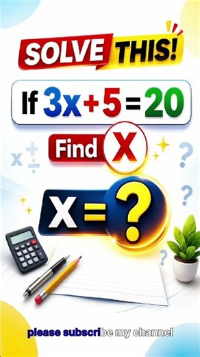 Can You Find X? Simple Algebra Trick Most Get Wrong!