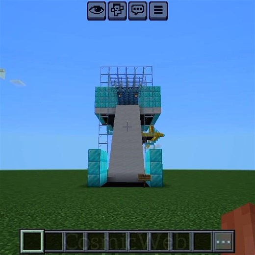 Minecraft Railway Station Train Ride Part 7 🚆🔥 Smoothest Ride Ever! #shorts