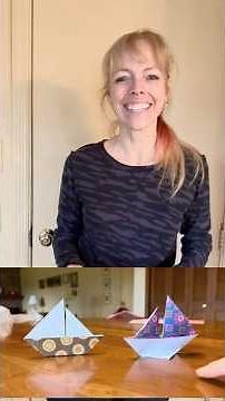 Origami Sailboat (Simple) - Fold Along With Us And Make An Origami Folded Paper Sailboat #origami