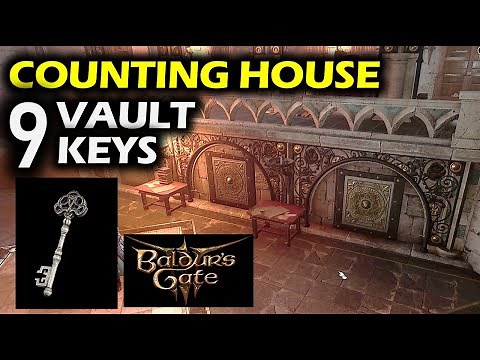 Counting House: All 9 Vault Keys Locations & Rewards | Baldur's Gate 3 (BG3)