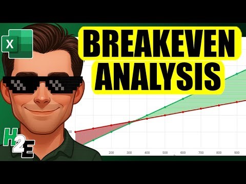 How to Create a Breakeven Chart in Excel Showing Profit and Loss