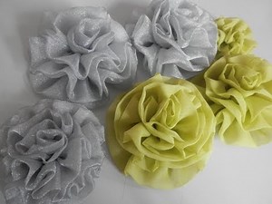 Organza Flower - Tutorial