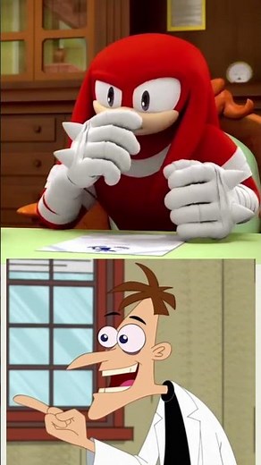Knuckles Approves Top Villains #sonic #knuckles #meme