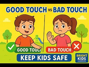 Good Touch and Bad Touch Story for Kids | Safe Touch Unsafe Touch moral story #good#bad#touch