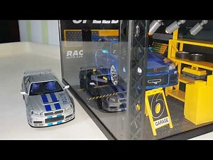 Unboxing of Brian's Nissan #Skyline GTR R34 2002 1:24 scale diecast model car