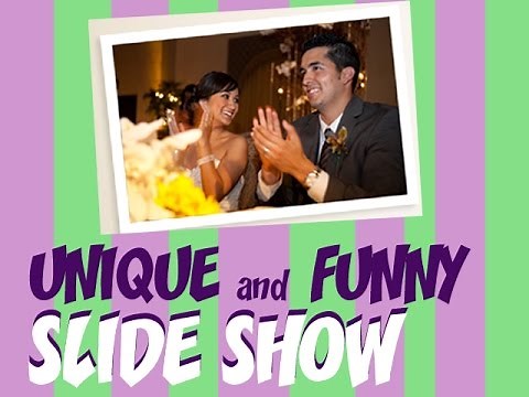 UNIQUE and FUNNY wedding slideshow