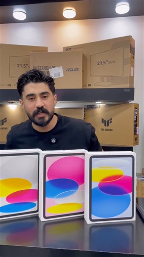 ‎یوتاب شاپ‎ on Instagram‎: "iPad 11 2025 (A16) ً 😎 قیمت نهایی ۳۳٫۰۰۰٫۰۰۰ iPad 11 2025 WiFi 128G توی تمام رنگ بندی هاش موجوده 😍 @utob.shop"‎