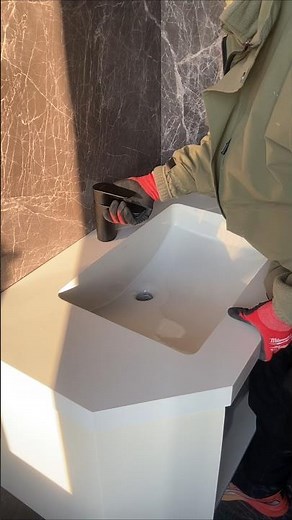 Modern Bathroom Sink Installation 🚰✨ | Minimalist Home Design 2026