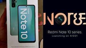 Redmi Note 10 live image confirms AMOLED display, Snapdragon 678 SoC and other specifications
