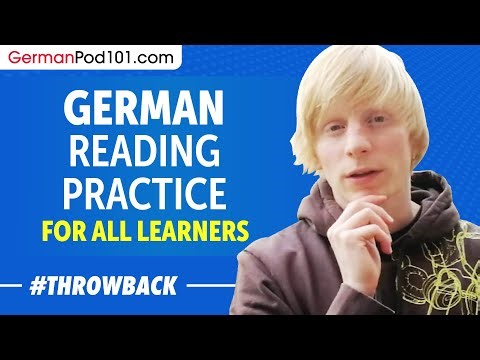 German Reading Practice for ALL Learners - German for Daily Life