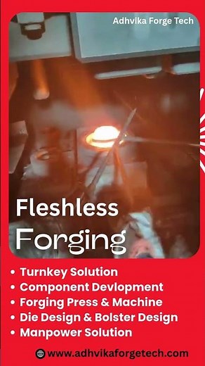 Flashless Forging Solution by Adhvika Forge Tech