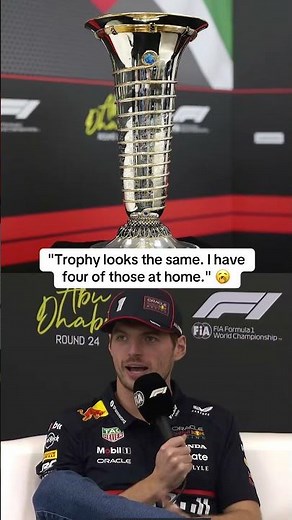 Subtle brag from the four-time WDC Max Verstappen as he looks for his fifth 🏆😅
