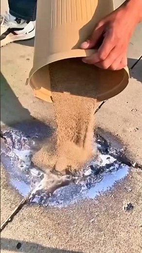 🤯 Pothole Fixed in 60 Seconds with 2 Secret Ingredients! (DIY Road Repair)