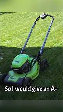 Costco Greenworks Pro 80V Mower vs Overgrown Grass
