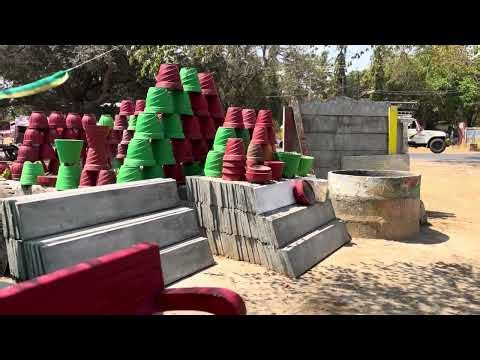 Haveri Karnataka Cement Precast Shop Works