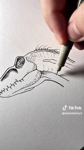 Cómo dibujar el Indoraptor: Tutorial fácil