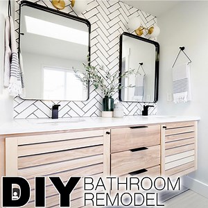 309K views · 2.7K reactions | Master bathroom remodel (start to finish) | Mr. Build It | Facebook