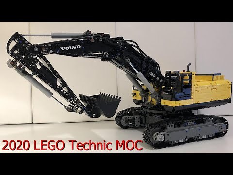 Lego Volvo Excavator MOC