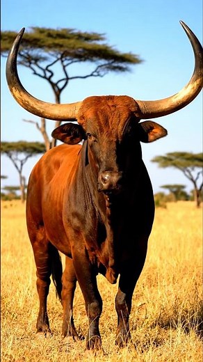 Ankole-Watusi Cattle Moo | ASMR | Animal Sounds