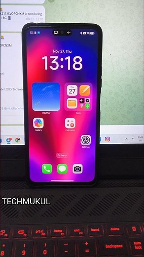 HyperOS 3 Dynamic Island Widget - 1000+ Customizations #shorts