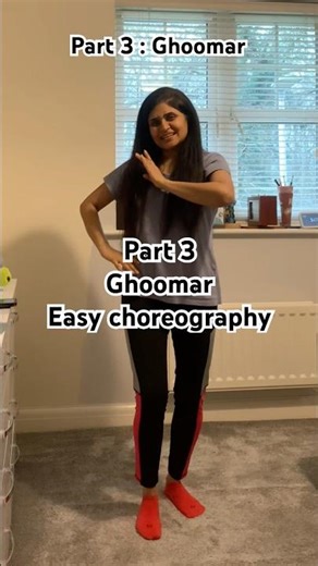 Ghoomar song | easy choreography | easy dance moves | sangeet dance | Mehndi dance | Part 3
