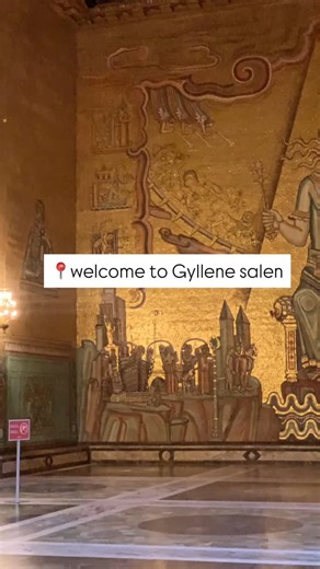 pushpin_stockholm | Have you ever made a mistake? Like… forgetting to measure? Well — that actually happened right here, in the Golden Hall at Stockholm City... | Instagram