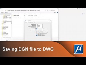 Scenario 3: DGN file saved to DWG with self-attachment in sheet model