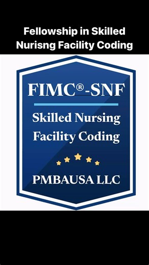 Dr santosh guptha on Instagram: "**🌟 New Fellowship Opportunity! 🌟** **Skilled Nursing Facility (SNF) Coding Fellowship** by **PMBAUSA LLC** Level up your coding career with specialized **SNF Coding Training** — offered **online** and exclusively for **Certified Medical Coders**! 📚 **Training Powered by MEDeSUN** ✔️ Expert-led sessions ✔️ Real-world SNF coding scenarios ✔️ Advanced ICD-10-CM, CPT & MDS concepts ✔️ Career-boosting fellowship credential If you’re a certified medical coder ready