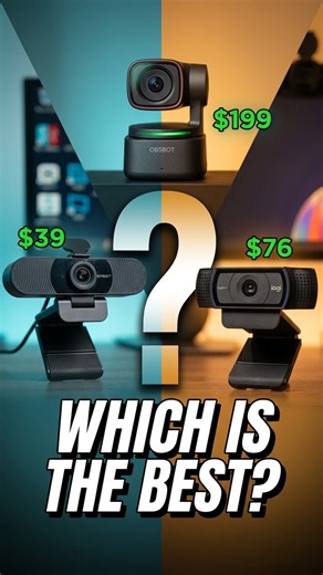 Which webcam would you get? #obsbot #emeet #logitech