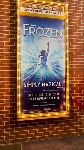 FROZEN is officially back on tour ❄️💙 here’s a small recap of how last night went #frozenontour #broadwayisback