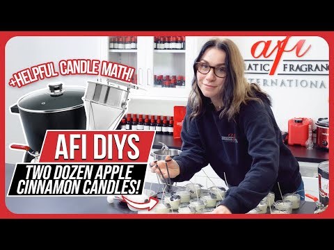 How to Calculate Wax and Fragrance Oil for Bulk Candles