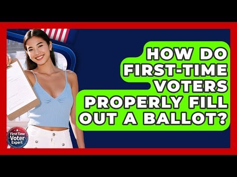 How Do First-time Voters Properly Fill Out A Ballot? - First Time Voter Expert
