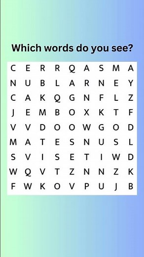 316. Can You Find All The Hidden Words? #quiz #wordpuzzlegame #braingames #wordfinds #wordsearch