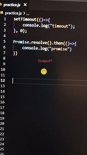 Promise vs setTimeout in javascript ⚡✨✨