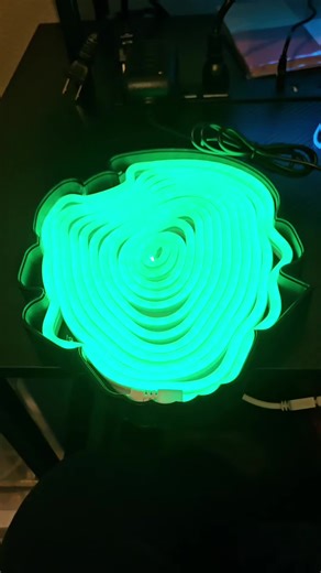 Another custom RGB sign for one our gaming friends @TFXDemon