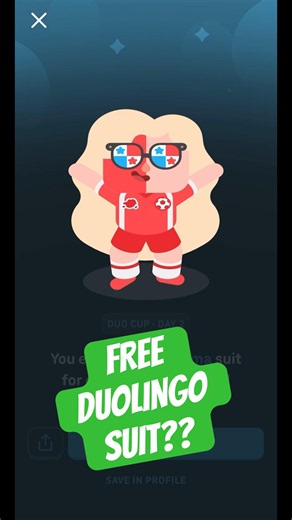 get FREE Duolingo World Cup kits??? ⚽️ #duolingo