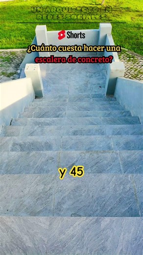 How much does it cost to build a concrete staircase? #architecture #engineering #construction #tips