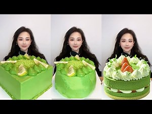 Asmr🍰Eating 🍰 (Soft And Waxy Sound) Pure Cake Happiness丨Satisfying丨Eatings