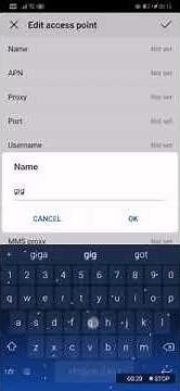 APN instructions for Android | giga experience