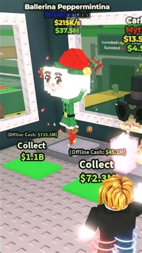 mauke pe chauka ballerina peppermintina heist 🔥 #stealabrainrot #roblox