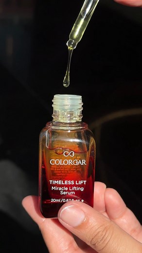 Who needs a time machine when you’ve got our Timeless Lift Serum? 😉✨ It smooths, firms, and brightens your skin, giving you a glow that steals the spotlight. Shop from our website, visit www.colorbarcosmetics.com #lovecolorbar #colorbar #colorbarcosmetics #madeformagic #makeup #serum #timelessliftserum | Colorbar