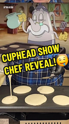 Delicious Cuphead Pancakes - Flapjack Snack Attack!