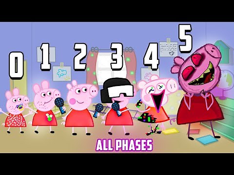 Peppa Pig mod →ALL PHASES← [0 1 2 3 4 5] HARD!!! Friday Night Funkin`