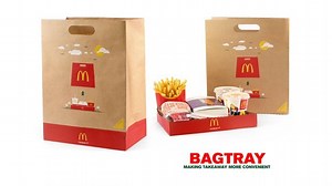 McDonald's Invented a Takeout Bag That Transforms Into a Serving Tray