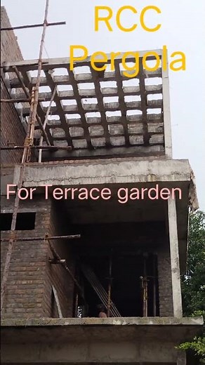 What is Pergola?? RCC Pergola for Terrace garden