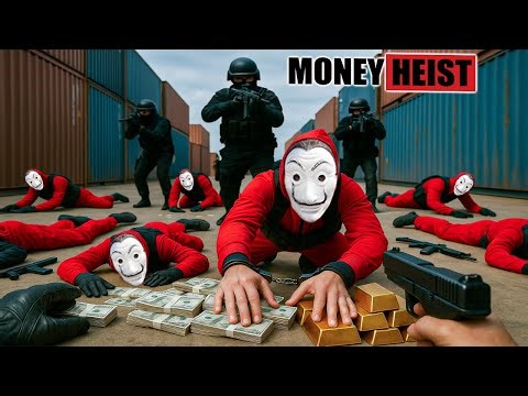 PARKOUR VS MONEY HEIST: Police capture bad guys and accomplices involved in gambling | Epic POV