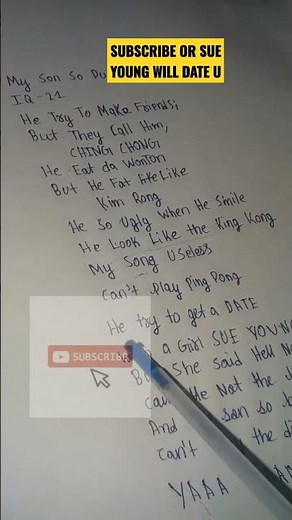 MY SON SO DUMB IQ 21 LYRICS